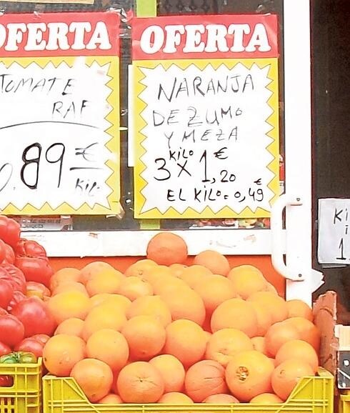Naranjas de Valencia en Valencia