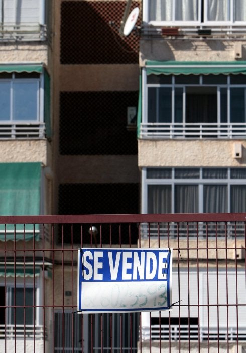 Vivienda en venta en Alicante, en una imagen de archivo. :: R. MILAN