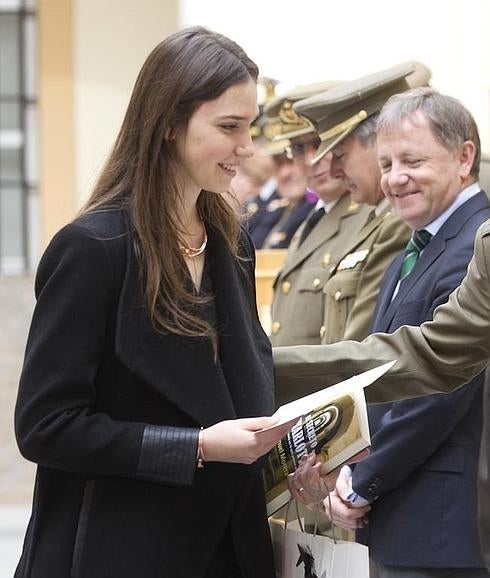 La ganadora del concurso Cristina Bastida.