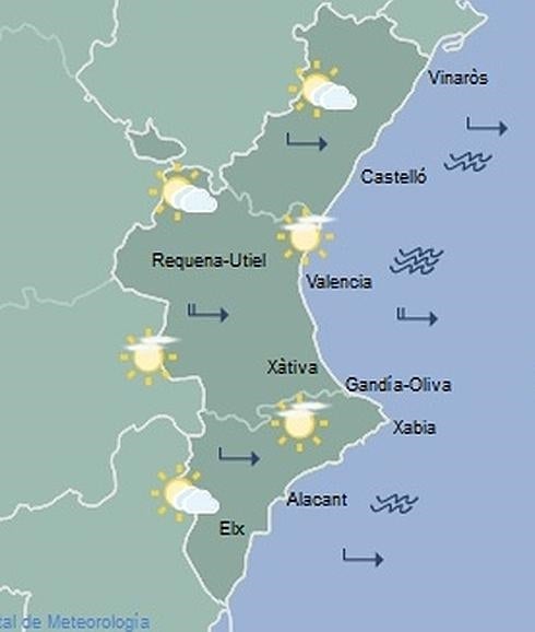 Las temperaturas llegarán a los 26º