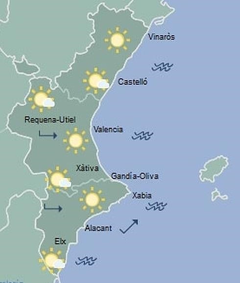 Previsión del tiempo para hoy, jueves 14 de abril: Sol y más calor