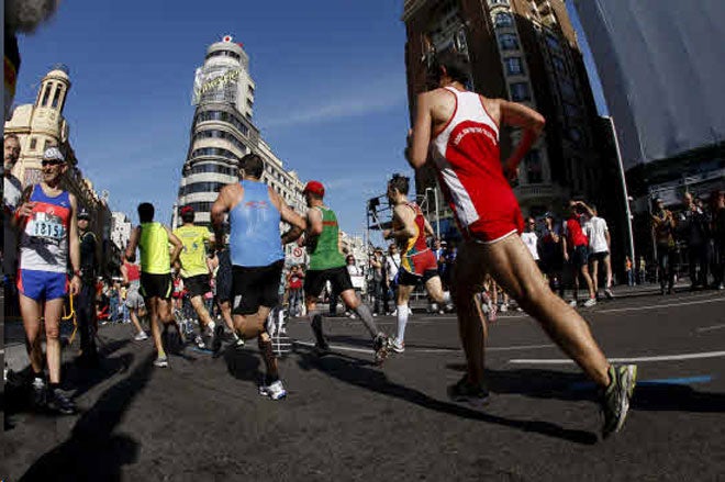 Maratón de Madrid.