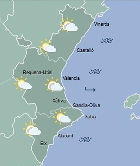 Previsión del tiempo para el fin de semana: Tiempo cada vez más estable y temperaturas elevadas