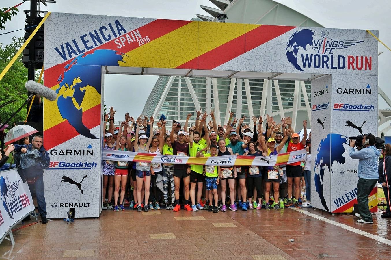 Jarle Risa y Cristina González se imponen en la Wings for Life World Run