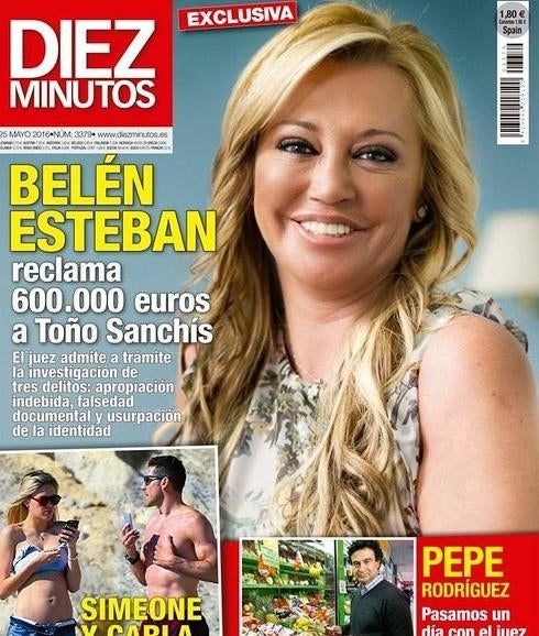 Portada de la revista 'Diez Minutos'.