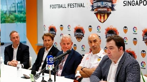 Presentación del 'Football Festival Singapore 2017' del Valencia CF. VCF