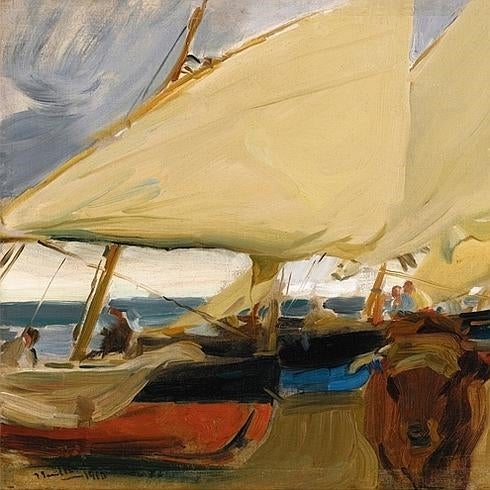 'Playa de Valencia', de Joaquín Sorolla, el cuadro que subastará Sotheby's.