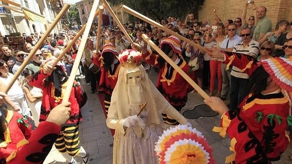 Celebración del Corpus en Valencia. 