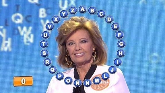 'Pasapalabra' | El rosco de María Teresa Campos