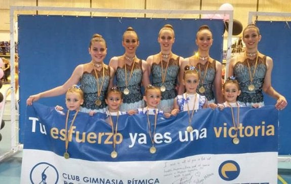 Componentes del club en diferentes categorías. :: lp
