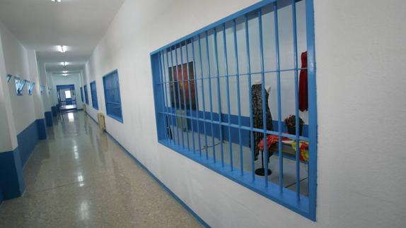 Interior de la cárcel de Picassent. 