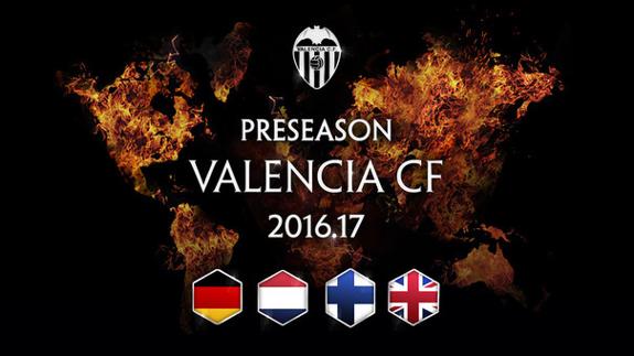 Así será la pretemporada del Valencia CF 2016-17: partidos, horarios y rivales