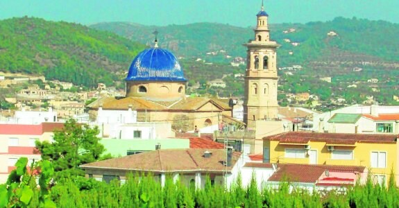 Vista panorámica de Xaló, municipio de la Vall de Pop enclavado en la comarca de la Marina Alta. :: LP