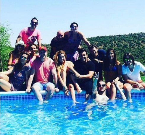 Foto en el perfil de Chenoa. 