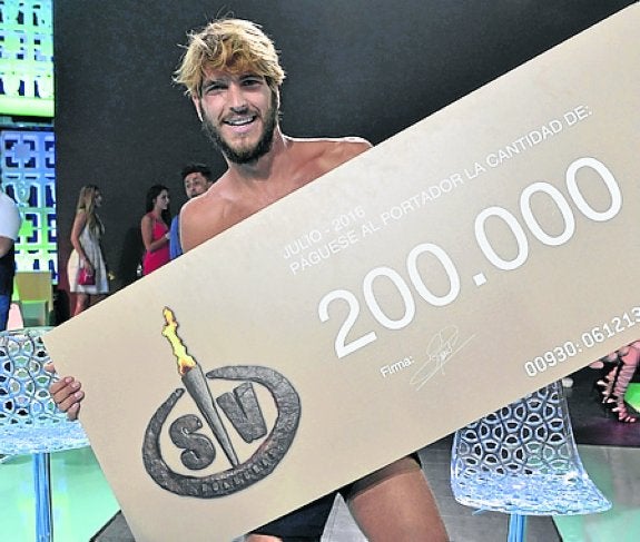 Jorge Díaz, ganador de 'Supervivientes'