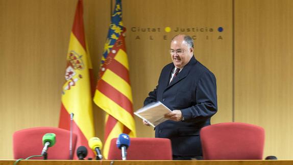 l presidente de la Audiencia de Valencia, Fernando de Rosa, ha presentado en rueda de prensa el balance estadístico correspondiente al primer semestre de 2016.