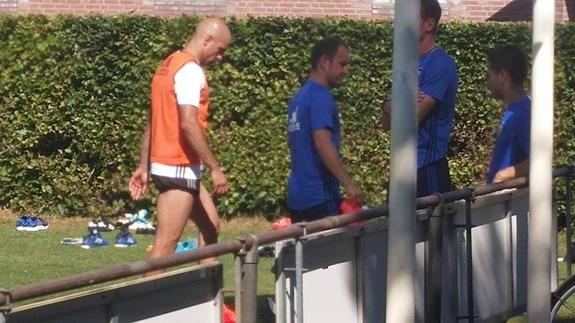 Valencia CF | Abdennour se retira lesionado del entrenamiento