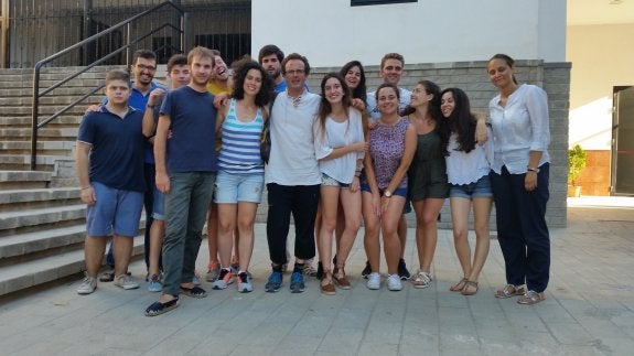 Jóvenes participantes en la iniciativa. :: avan