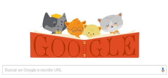 Google España dedica su doodle al Día de los Abuelos