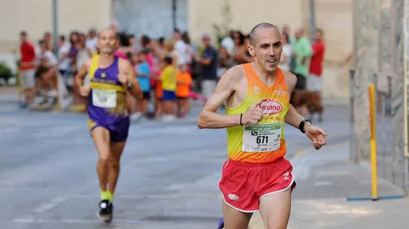 Luis Félix, en plena carrera.