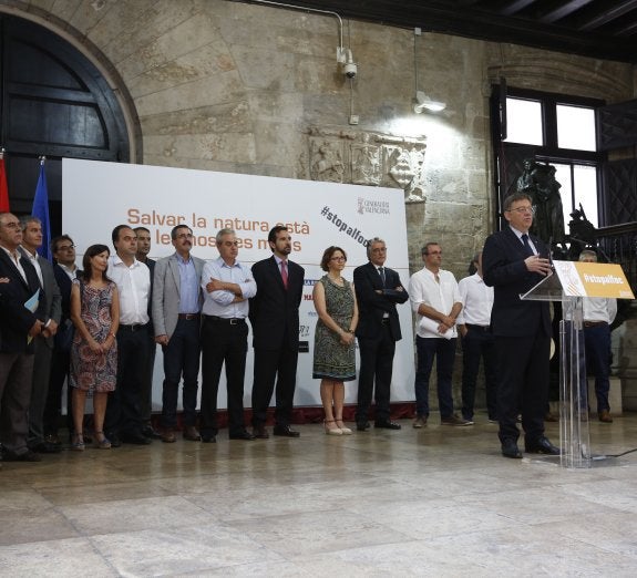 Acto de presentación de la campaña. :: jesús signes