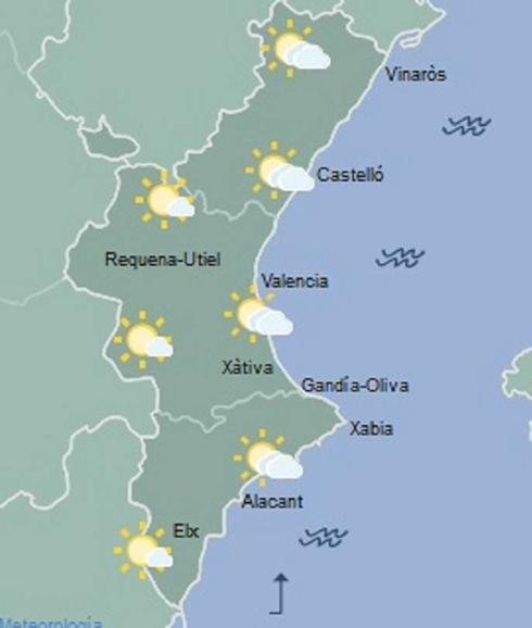 El interior de Valencia estará este viernes en alerta amarilla por máximas de casi 40 grados