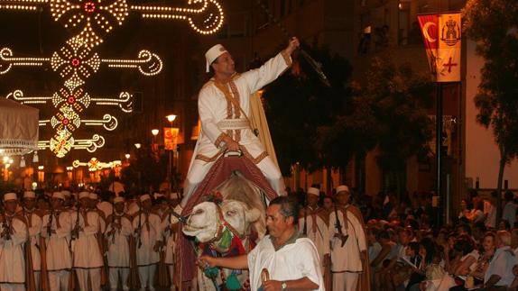 Moros i cristians en Ontinyent. 