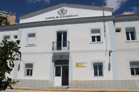 El cuartel de la Guardia Civil de Teulada Moraira. :: LP