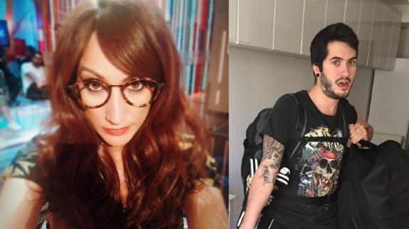 Ana Morgade y el youtuber Wisminchu.