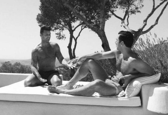 Ricky Martin y Jwan Yosef. :: instagram