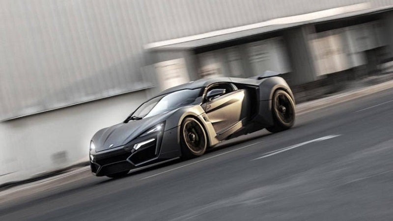 El superdeportivo Lykan Hypersport. 