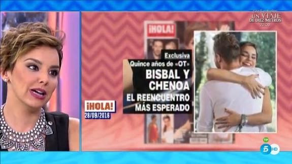 Chenoa: «La foto con Bisbal es como el divorcio de Angelina Jolie y Brad Pitt»