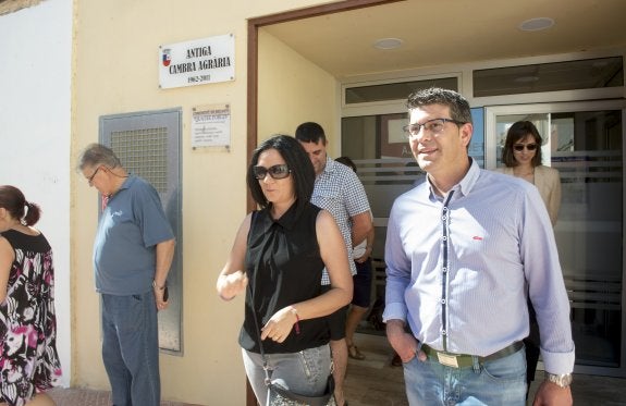 El presidente de la Diputación de Valencia, Jorge Rodríguez. :: r. a. 