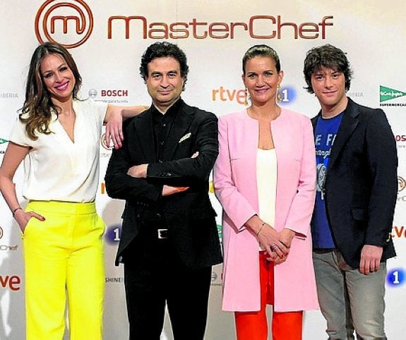 El jurado de MasterChef. :: tve