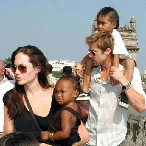 Jolie, de terapia con sus hijos