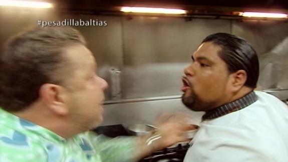 Agresión a Alberto Chicote en Pesadilla en la cocina