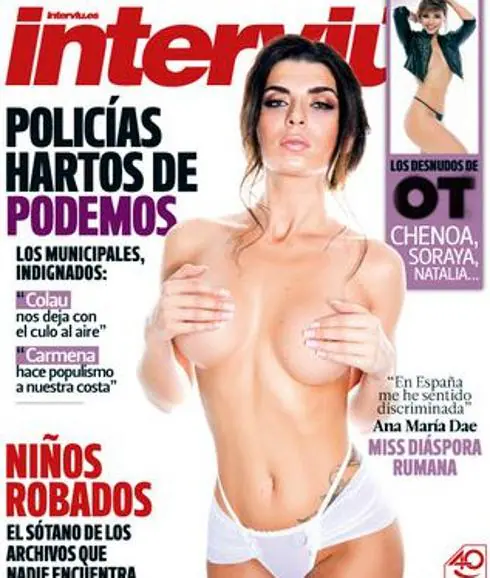 'Interviú': La modelo rumana Ana María Dae se desnuda