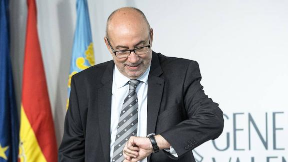 El conseller de Transparencia, Manuel Alcaraz.