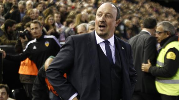 Rafa Benítez, al fin feliz