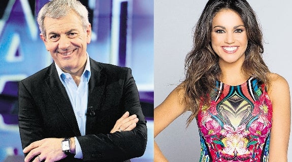 Sobera y Lara Álvarez, campaneros de T5