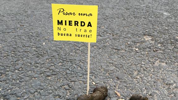 Pisadas con sorpresa en el barrio de San Isidro