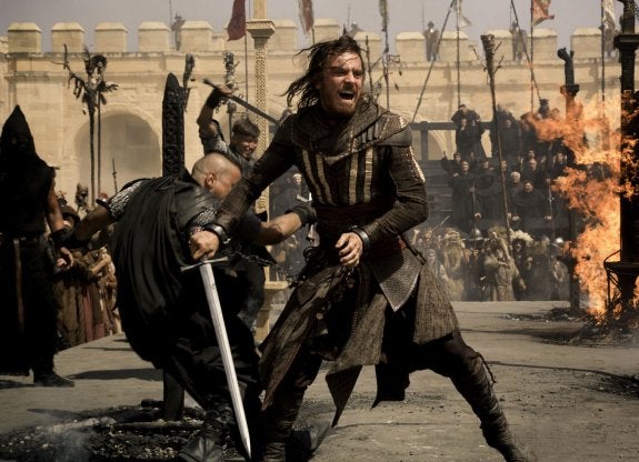 Michael Fassbender en una escena de 'Assassin's Creed'. :: R.C.