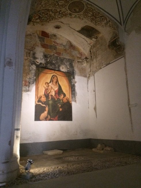 La excavación en la iglesia de Cotalba saca a la luz joyas y cerámica medieval