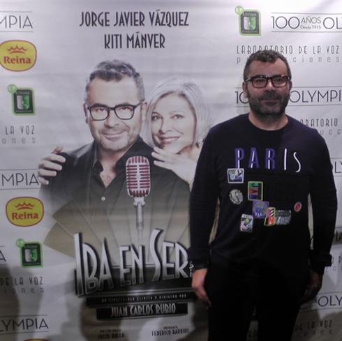 Jorge Javier Vázquez echa el cierre a su musical en Valencia