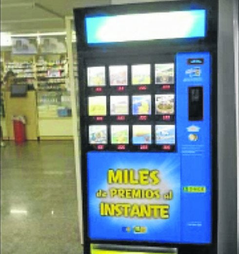 Máquina de venta automática. :: r. c.