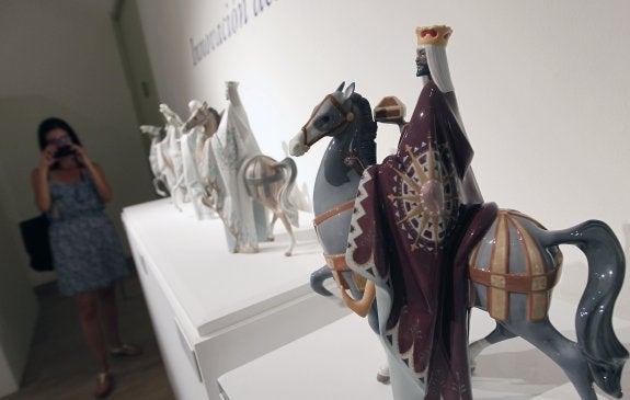 Ceramica de los hermanos Lladró en el Museo Nacional de Cerámica Gonzalez Martí de Valencia. :: jesús signes