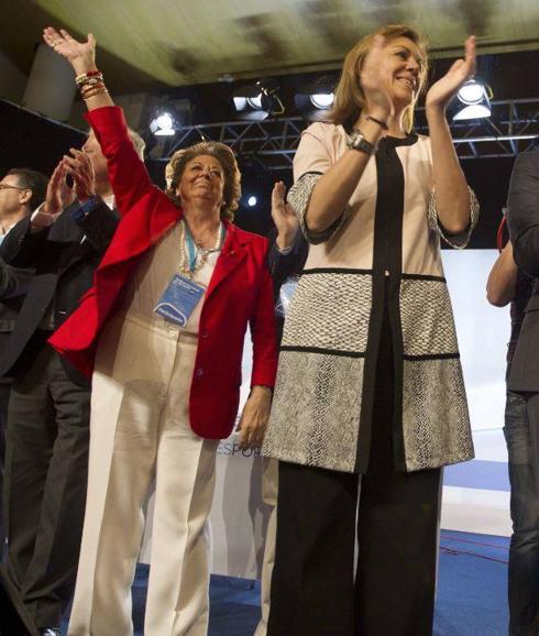 María Dolores de Cospedal recuerda a Rita Barberá en su intervención ante el Comité Ejecutivo del PP