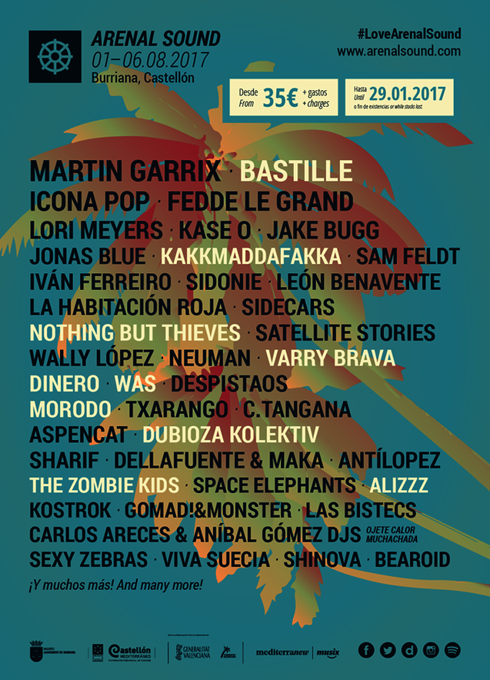 Bastille y Kakkmaddafakka, nuevas confirmaciones de Arenal Sound