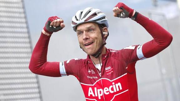 El ganador de la segunda etapa de la Volta Ciclista a la Comunitat Valenciana, Tony Martin.