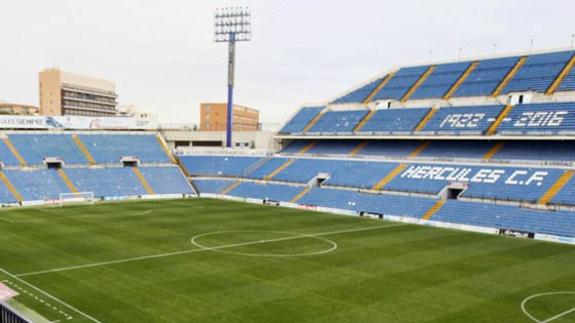 El estadio Rico Pérez de Alicante, comprado por el IVF.